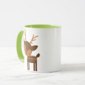 Weihnachtsren-Tasse Tasse (Vorderseite Links)