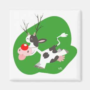 Weihnachtsrenmagnet Magnet