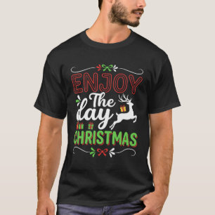 Weihnachtsrenne genießen das Tagesgeschenk T-Shirt