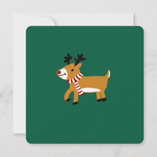 Weihnachtsrentier (Vorderseite)