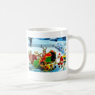 Weihnachtsrentier Kaffeetasse