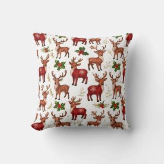 Weihnachtsrentier-Kissen Kissen