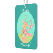 Weihnachtsrentiere Autolufterfrischer (Links)