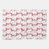 Weihnachtsrentiere Holiday Küchentuch (Horizontal)