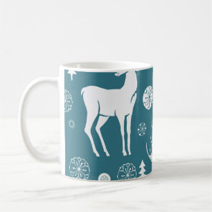 Weihnachtsrentiere in Wollhirten, Rentiere, Vin Kaffeetasse