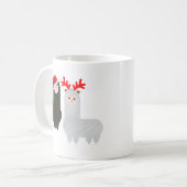 Weihnachtsrentiere Kaffeetasse (Vorderseite Links)