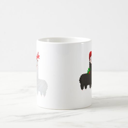 Weihnachtsrentiere Kaffeetasse (Mittel)