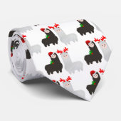Weihnachtsrentiere Krawatte (Gerollt)