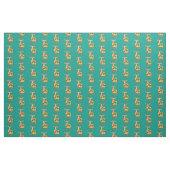 Weihnachtsrentiere mit Heiligenspriel Stoff (Yard (91,4 cm))