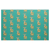 Weihnachtsrentiere mit Heiligenspriel Stoff (Fat Quarter (45,7 x 55,9 cm))