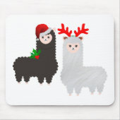 Weihnachtsrentiere Mousepad (Vorne)