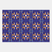 Weihnachtsrentiere Nahtloses Muster Geschenkpapier Set (Vorderseite 2)