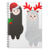 Weihnachtsrentiere Notizblock (Vorderseite)