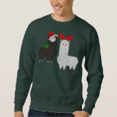 Weihnachtsrentiere Sweatshirt (Vorderseite)