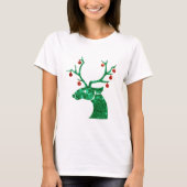 Weihnachtsrentiere T-Shirt (Vorderseite)