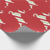Weihnachtsrentierpapier Geschenkpapier (Ecke)