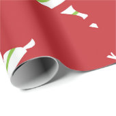 Weihnachtsrentierpapier Geschenkpapier (Rolleneckpunkt)