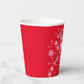 Weihnachtsrentierrot Pappbecher (Rechts)