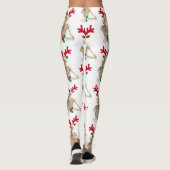 Weihnachtsrentierskelett Leggings (Rückseite)