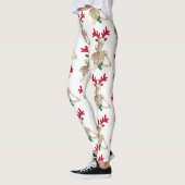 Weihnachtsrentierskelett Leggings (Links)
