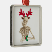 Weihnachtsrentierskelett Ornament Aus Metall (Rechts)