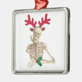 Weihnachtsrentierskelett Ornament Aus Metall (Links)