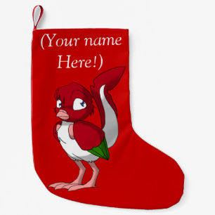 Weihnachtsreptilian-Vogel 2 Kleiner Weihnachtsstrumpf