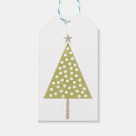 Weihnachtsretro Geschenkanhänger