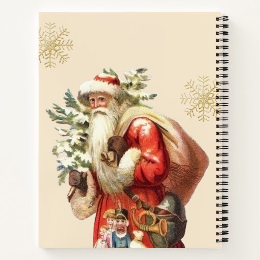 Weihnachtsrezept Notizblock (Rückseite)