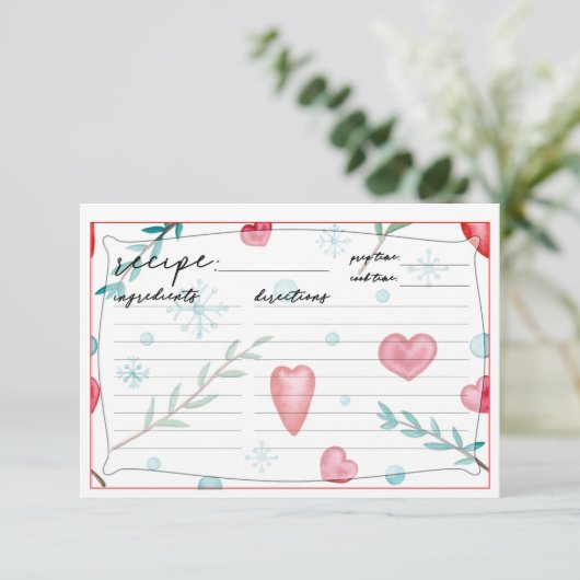 Weihnachtsrezepte (Stehend Vorderseite)