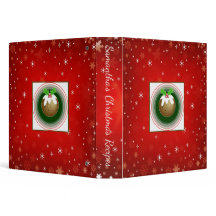 Weihnachtsrezepte Custom Typografy