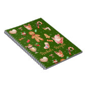 Weihnachtsrezepte Notizblock (Rechte Seite)