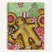 Weihnachtsrezeptorbuch Notizblock (Vorderseite)