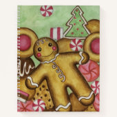 Weihnachtsrezeptorbuch Notizblock (Vorderseite)