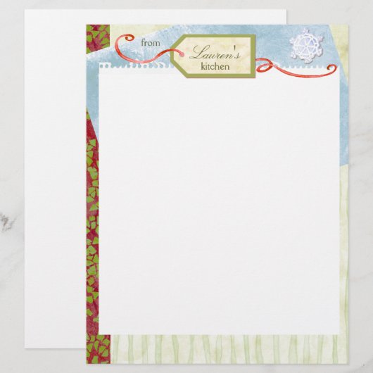 Weihnachtsrezeptorseiten (2) (Vorne/Hinten)