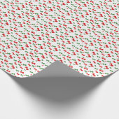 Weihnachtsribons Geschenkpapier (Ecke)