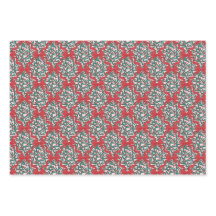 Weihnachtsribons und Berries auf Rosa