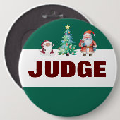 Weihnachtsrichter Button (Vorne & Hinten)