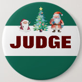 Weihnachtsrichter Button (Vorderseite)
