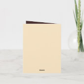 Weihnachtsrinder fügen Text hinzu Feiertagskarte (Rückseite)