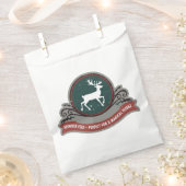 Weihnachtsrinder gefüttert Party Geschenktütchen (Ausgeschnitten)