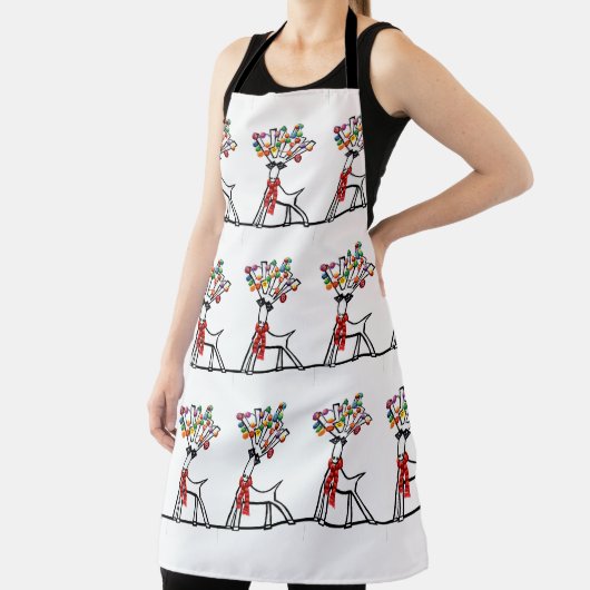 Weihnachtsrinder Schürze (InSitu)