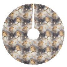 Weihnachtsrobben auf einem Sternenhimmel