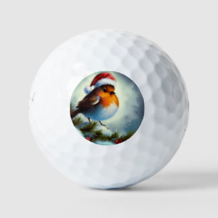Weihnachtsrobin (3) golfball