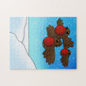 WeihnachtsRobin Birds Puzzle (Horizontal)