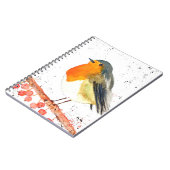 Weihnachtsrobin Notizblock (Linke Seite)