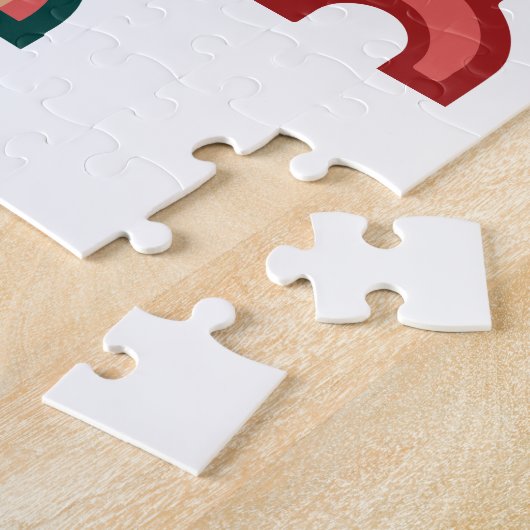 Weihnachtsroboter Puzzle (Seite)