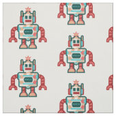 Weihnachtsroboter Stoff (Muster)