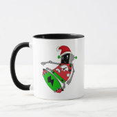 Weihnachtsroboter Tasse (Links)