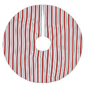 Weihnachtsrock im Vintagen Stil Polyester Weihnachtsbaumdecke (Vorderseite)